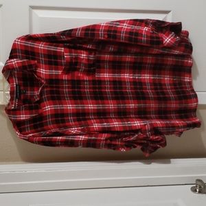 Plaid button down